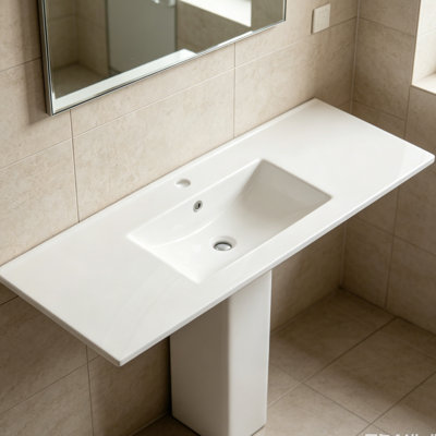 Lavabo pour salle de bain sans robinet, sans drain, seulement lavabo
