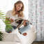 Aeralynn Semi Sheer Curtains Single Panel