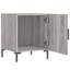 Menpal 40cm W Iron Bedside Table-1046406757