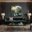 Art mural sur toile, villes, Dominica, vert-1863094834