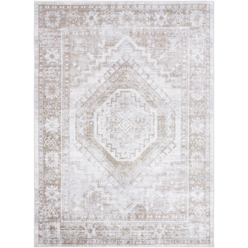 Janiaha Washable Oriental Indoor Rug, Runner 2'7" x 7'3"