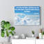 I Came From The Father John 16:28 - Wrapped Canvas Print-1885251017