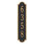Richmond 1-Line Wall Address Plaque-1727213807