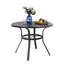 Ensemble repas avec table ronde Alyah
