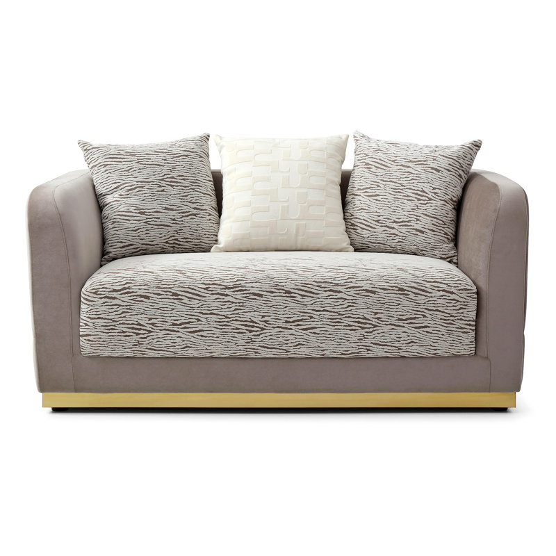 Causeuse Lexington G00280A-L, brun / beige clair