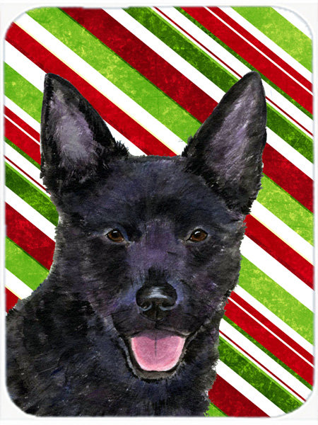 Planche à découper en verre de noël east urban home kelpie de canne à sucre