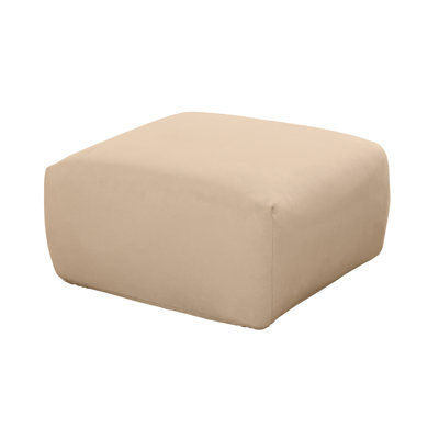 Box Cushion Ottoman Slipcover