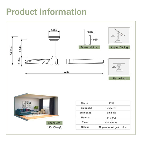 Dimensions du produit