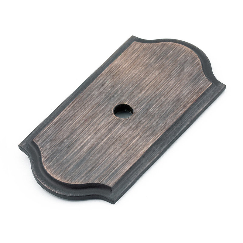 Classic Knob Backplate, Brushed Oil-Rubbed Bronze