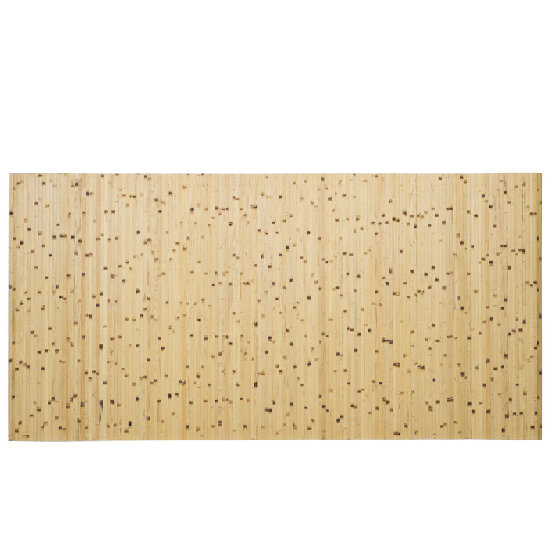 Panneau mural en bambou, Brut naturel brut