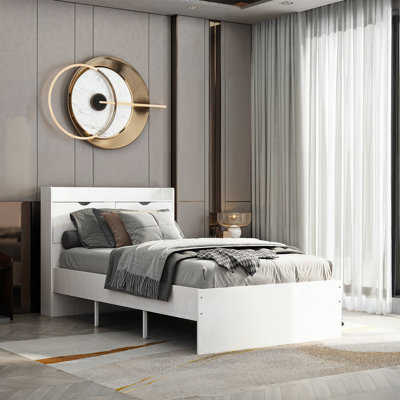Twin Bed With Headboard