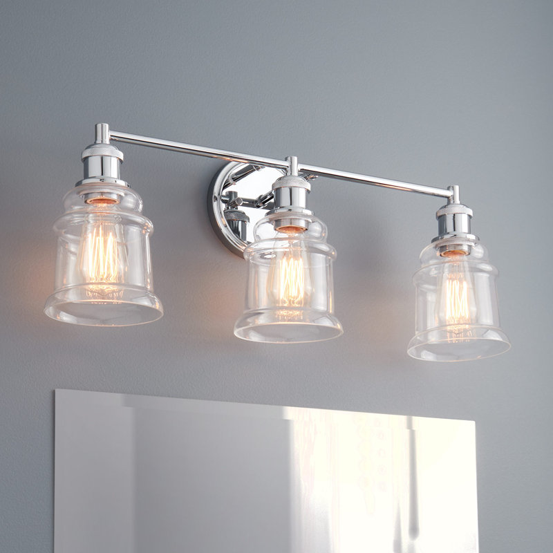 Madeline 3 - Light Dimmable Vanity Light, Chrome