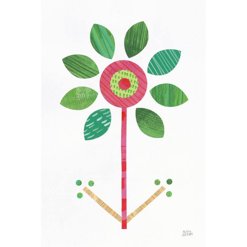 Flower Power II by Melissa Averinos - Wrapped Canvas Print, 30cm H x 20cm W x 3.8cm D