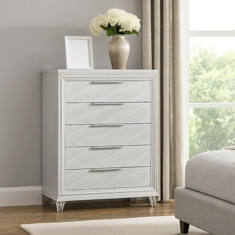 Commode 5 tiroirs Mory
