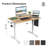 Electric Standing Desk Adjustable Height Sit Stand Home Office Desk With Splice Board-1152882010-1152882013