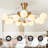 39'' Modern LED Ceiling Light with Integrated Fan and Remote-1793925012