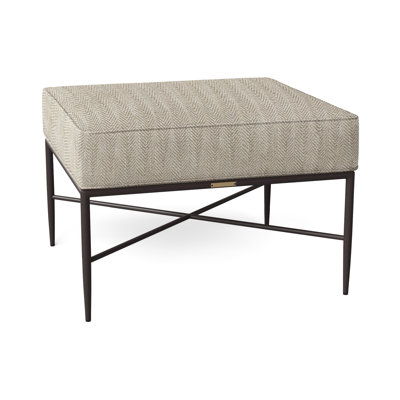 Carmel Outdoor Ottoman with Cushion