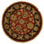 High-Quality Hand-Knotted Red And Black Area Rug