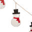 6' Christmas Snowman Garland