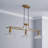 Gold Finish Chandelier