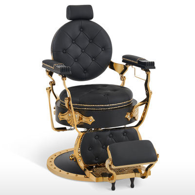 Keyra Heavy Duty Hydraulic Pump Reclining Barber Salon Chair