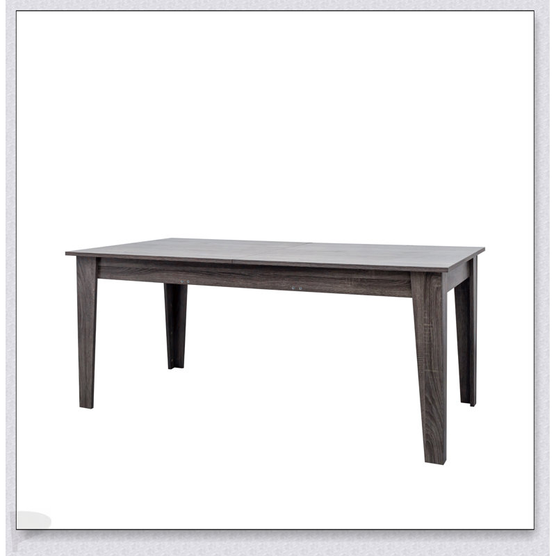 Grande table de salle à manger extensible, parfaite pour une utilisation polyvalente et élégante, 106,3 po