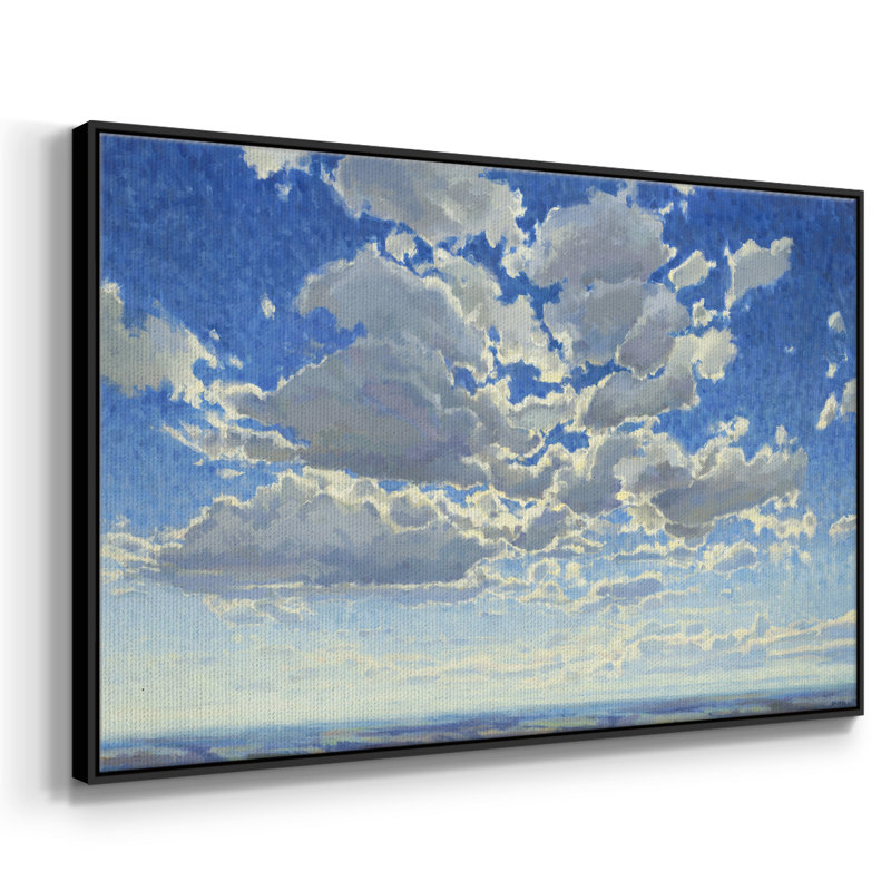 " Cloudscape ", H 25 po x l 17 po x P 2 po, Noir