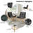 Pihu Faux Leather Tufted Accent Chair-91619327