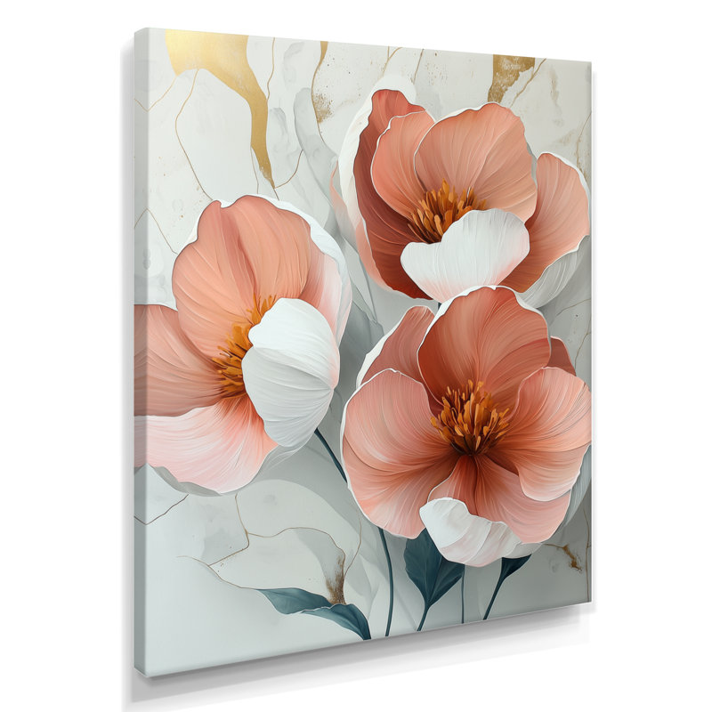 Beale - Floral Canvas Prints, Toile tendue, Ne s’applique pas, H 20 po x l 12 po