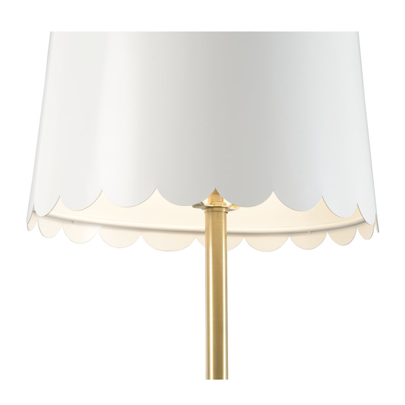 Mirasol Table Lamp, White