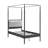 Marlowe 4-Poster Canopy Metal Platform Bed-113958804
