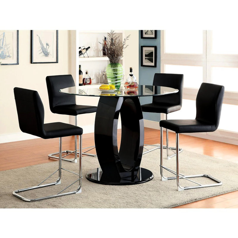 2 sièges de salle à manger rembourrés, pieds, choix de repos moderne de 2 chaises avec détails, chic pour