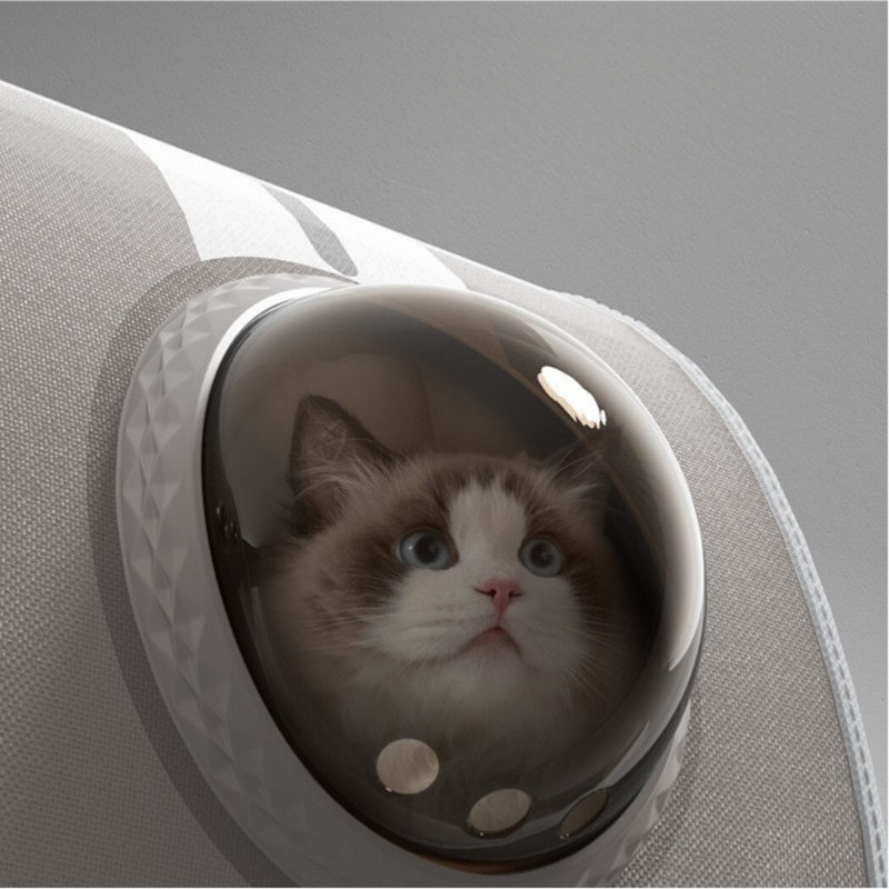 Pet Bag Foldable Cat Carrier Backpack, 9.84" H x 16.54" W x 8.27" D
