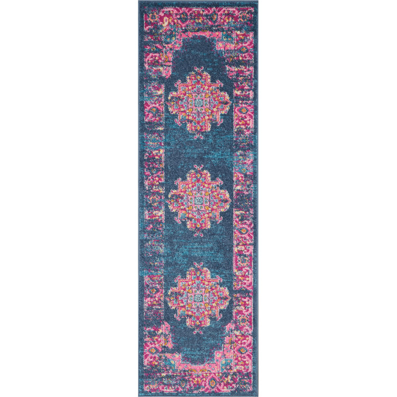 Tapis bleu, Tapis de couloir 1 pi 10 po x 6 pi