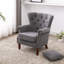74.93Cm Wide Tufted Wingback Chair-502174674