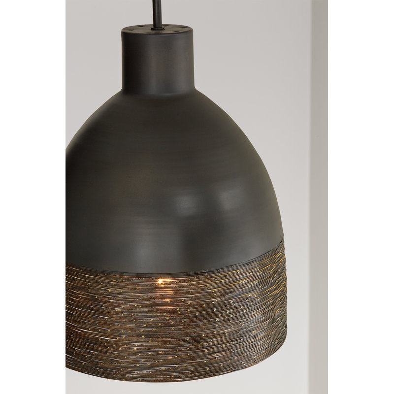 Joseph 1 - Light Gray Iron Single Pendant
