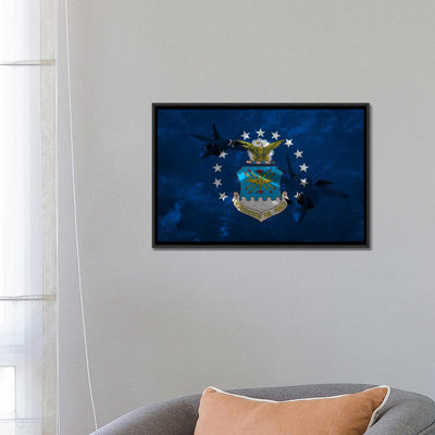 «Air-Force Flag, Raptor», impression sur toile