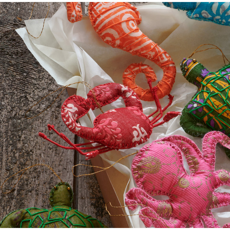 Bobbin ornament-crab