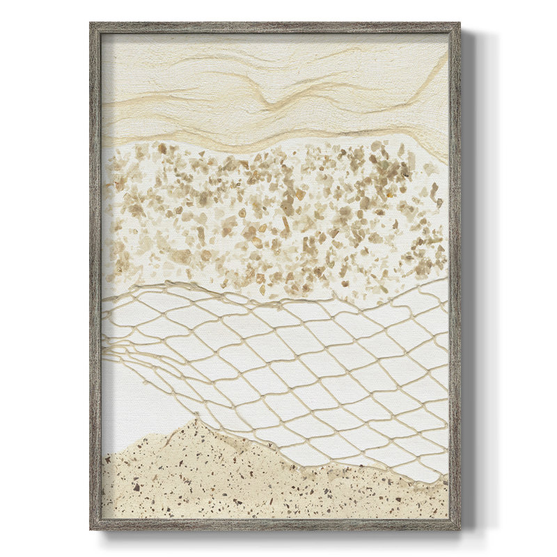 «Coast Away I», reproduction encadrée - bois massif, H 11 po x l 9 po