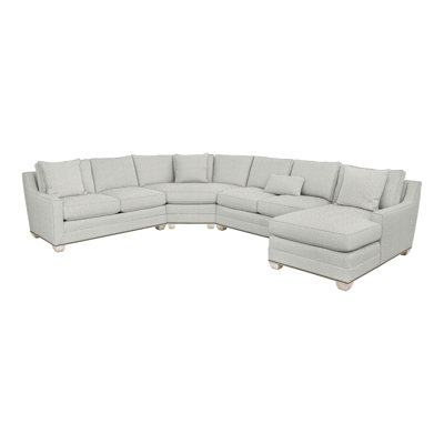 Fairgrove Upholstered Curved Sectional Symmetrical