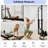 Foldable Pilates Reformer With Tower, Dual Resistance Pilates Machine For Home & Gym Use, Suitable For Beginners & Advanced Users, Black
