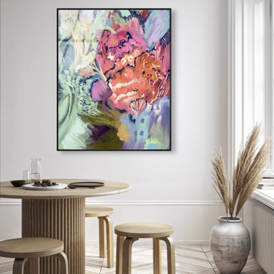 Ocean Botanicals Acrylic Painting Print