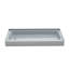 Receveur de douche Voltaire 60 x 30 avec bonde à gauche, gris lustré-110399358-110399359