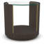 Axis Glass End Table-727044694