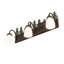 Rustic Lodge 3 - Light Vanity Light