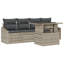 233cm Wide Patio Sofa with Cushions