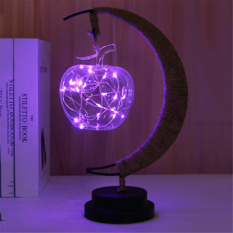 Led Decoration Light Birthday Gift Rope Iron Night