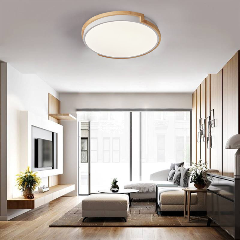 Elburr LED Flush Mount, 4500K, Silver