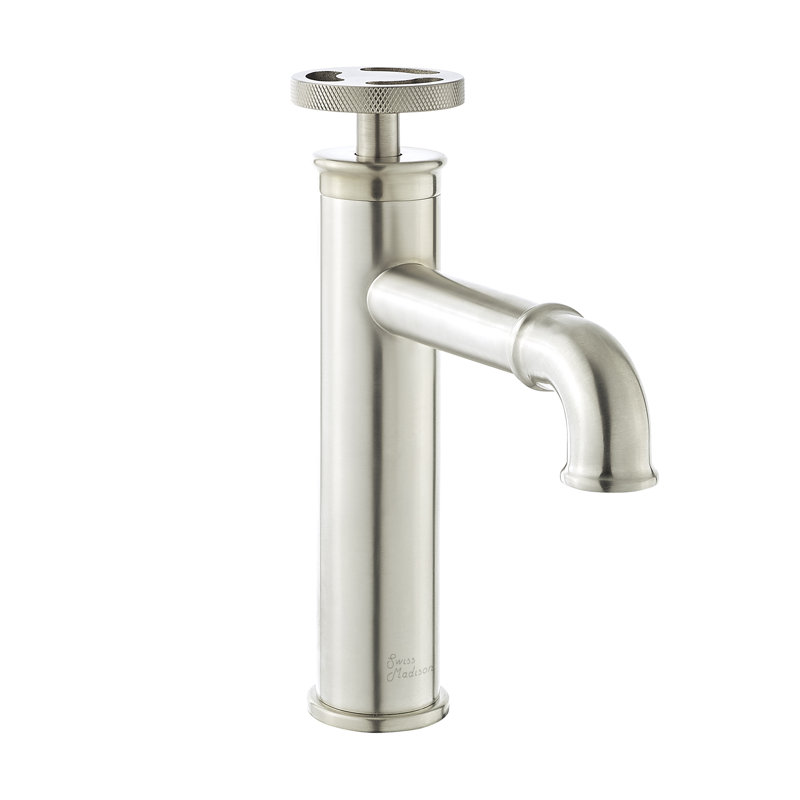 Avallon Single Hole, Single-Handle Wheel, Bathroom Faucet, Brushed Nickel