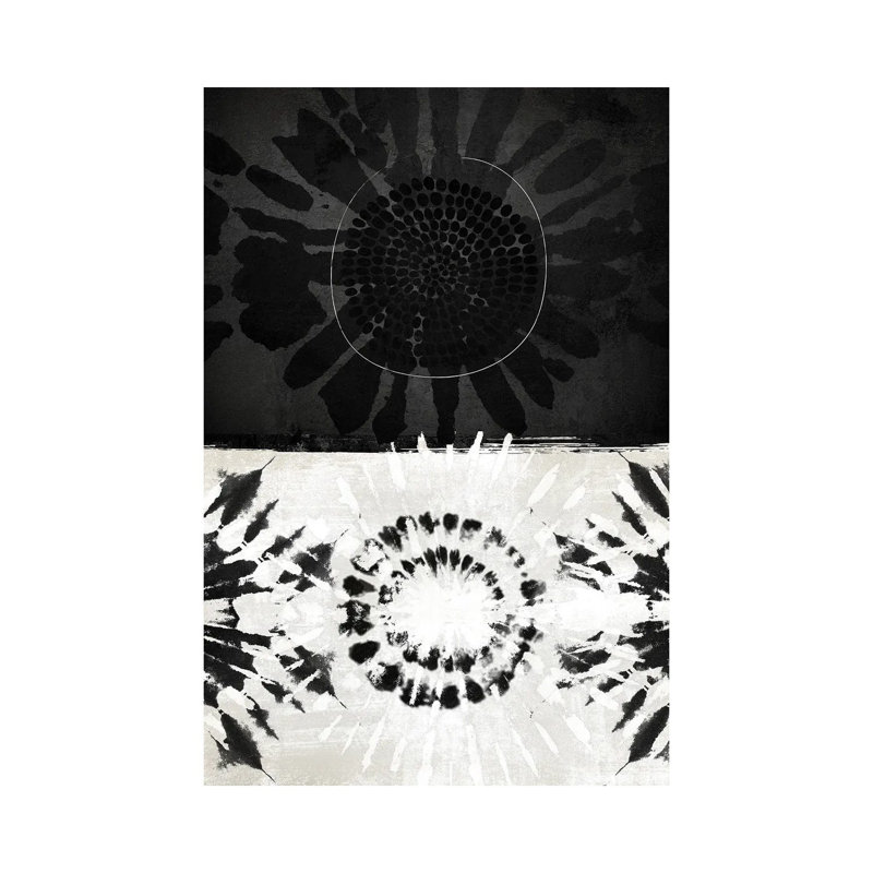 Flower Tribal III by Nikki Chu - Wrapped Canvas Gallery-Wrapped Canvas Giclée, 30.48 cm H x 45.72 cm W